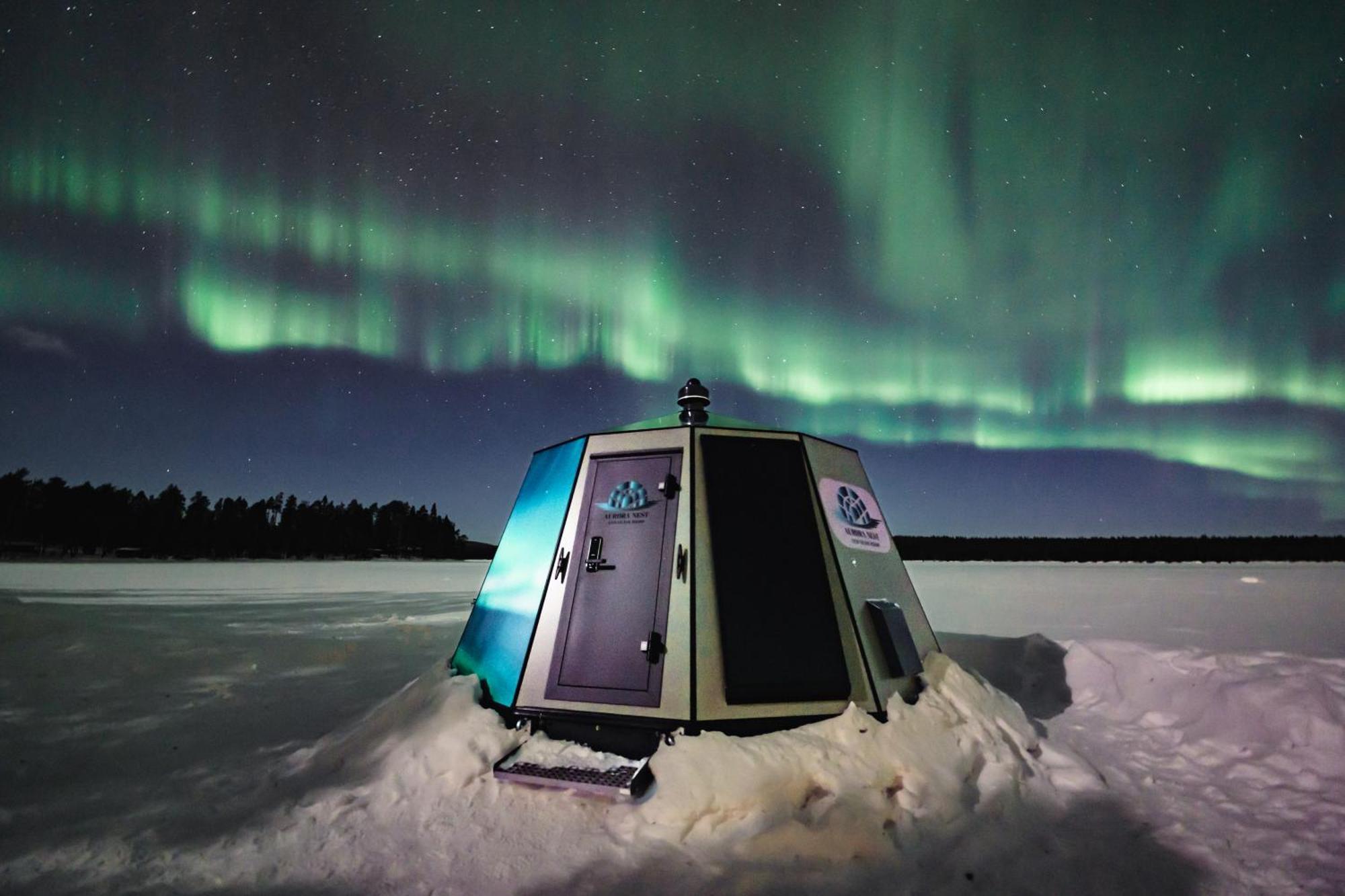 Aurora Nest - Eco Glass Igloo 호텔 로바니에미 외부 사진